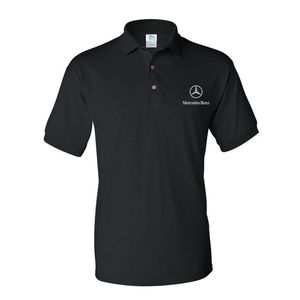 Men's Mercedes-Benz Premium Cotton Polo Black
